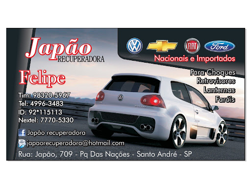 Japão Recuperadora de Peças